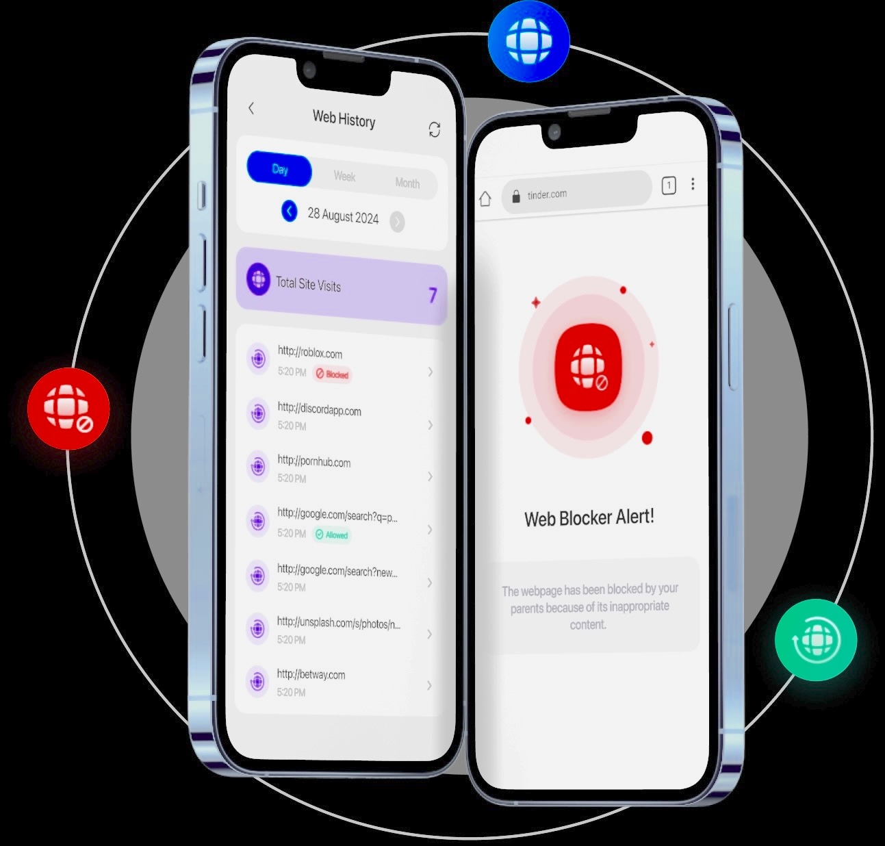 Checking WhatsApp call history on a smartphone screen
