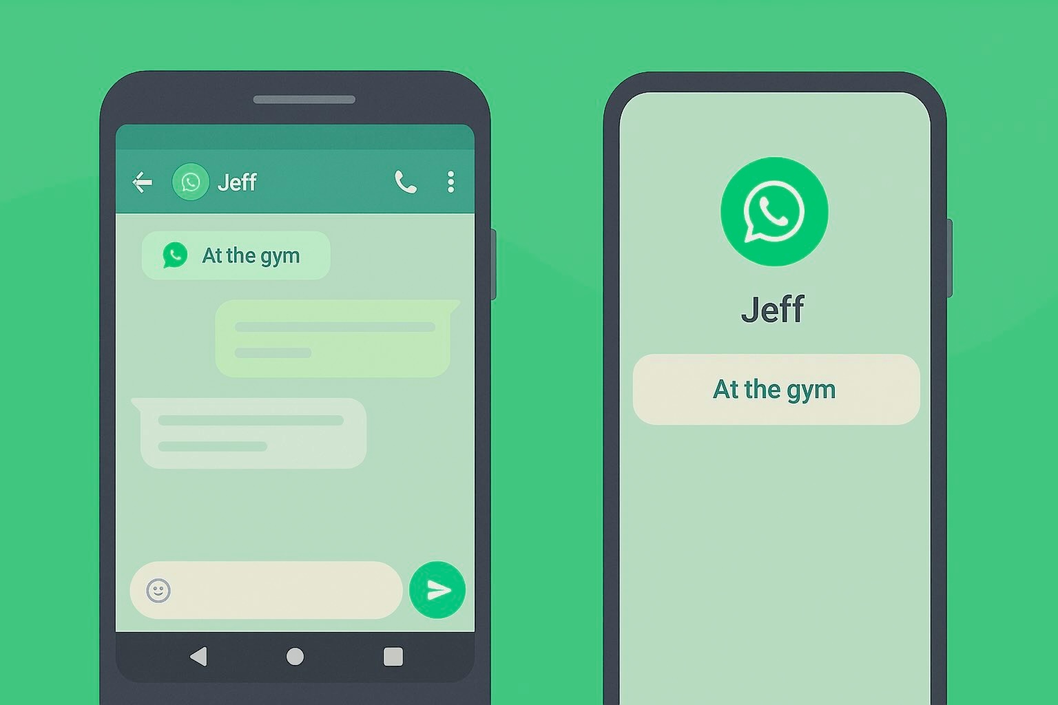 WhatsApp account banned message displayed on smartphone screen