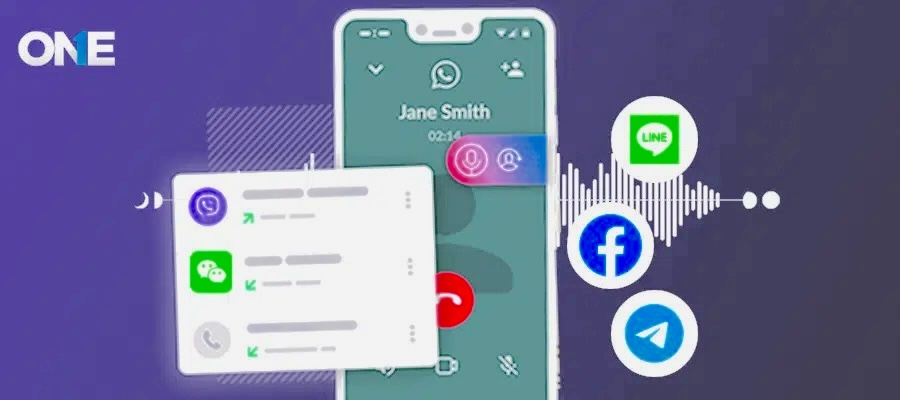 Person making a WhatsApp international call on smartphone