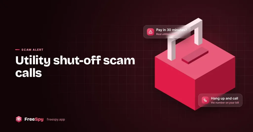 Padlock illustration for an article about fake utility shut-off scam calls